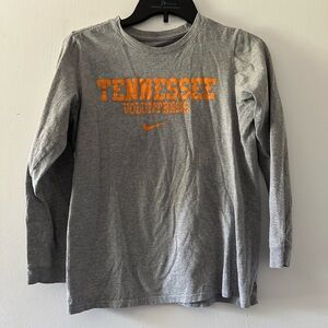 Nike Kids Gray Long Sleeve Tennessee Volunteers Tee